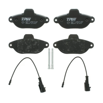 Image de TRW COTEC GDB2041 Jeu de plaquettes frein contact signal d&#039;usure inclus avec accessoires FORD: KA 3 portes