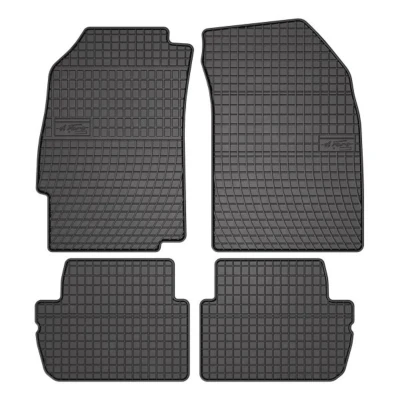 Image de FROGUM 0698 Ensemble de tapis sol Caoutchouc avant et arrière 4 noir Sur mesure CHEVROLET: Spark