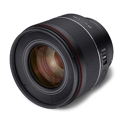 Image de SAMYANG AF 50 mm F1.4 II FE pour Sony E objectif autofocus standard appareils photo hybrides de Sony, capteurs plein format et APS C, idéal les prises vue détaillées