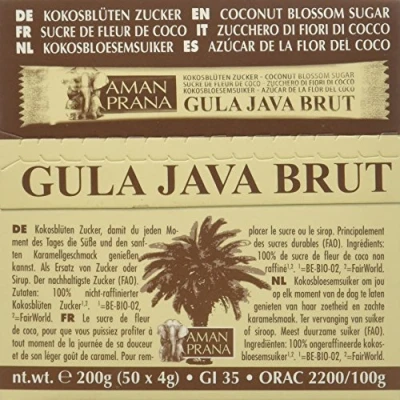 Image de Amanprana Sucre de Fleur Coco Gula Java 200 g