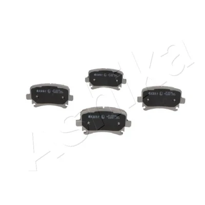 Image de ASHIKA 51 00 00007 Jeu de plaquettes frein Essieu arrière préparé pour indicateur d&#039;usure AUDI: A3 Sportback, 3/5 portes, A6 C6 Avant