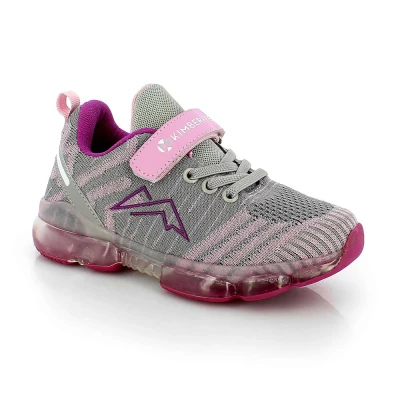 Image de Kimberfeel Chaussures Outdoor Lucas premiers pas pour enfants, Taille: 31, Gris Maille