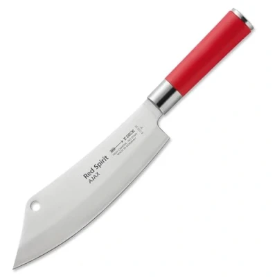 Image de DICK Red Spirit Ajax 8172220 Couteau de chef avec lame incurvée 20 cm en acier X55CrMo14 inoxydable