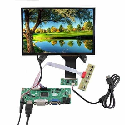 Image de VSDISPLAY 10.1&quot; 1280x800 B101EW05 écran LCD Tactile capacitif avec HDMI + VGA DVI entrée Audio Carte contrôleur