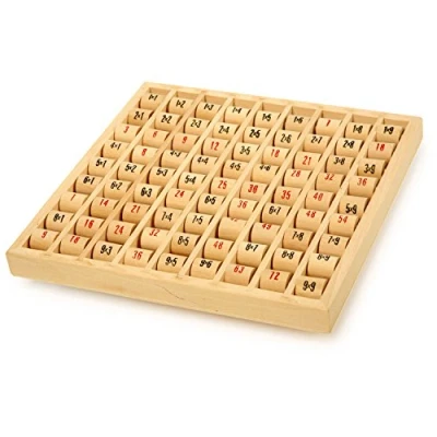 Image de Small Foot Table de Multiplication FSC 100% Jouets, 11059, Multicolore