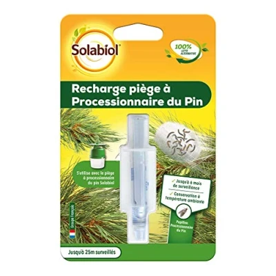 Image de SOLABIOL SORECPIN Recharge Piège à Processionnaire du Pin Jaune 14,3 x 1,5 18 cm