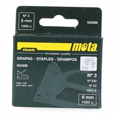 Image de Agrafes GENERIQUE Numéro 3 8mm 1000 Unit.