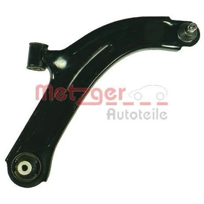 Image de METZGER 58029202 Bras de suspension avec support en caoutchouc, rotule Essieu avant droit barre oscillant transversal 16