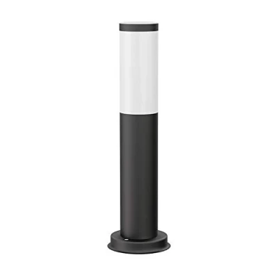 Image de ledscom.de lampe de chemin/Borne d&#039;éclairage/Lampe jardin PORU pour l&#039;extérieur, IP44, 39 cm, noir, 1x E27 max. 40W, colonne, lumière d&#039;orientation, extérieur, sol, jardin, terrasse,