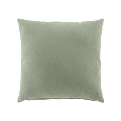 Image de douceur d&#039;intérieur, Coussin Déhoussable (45 x 45 cm) Twily Sauge, Coton / Polyester Recyclé