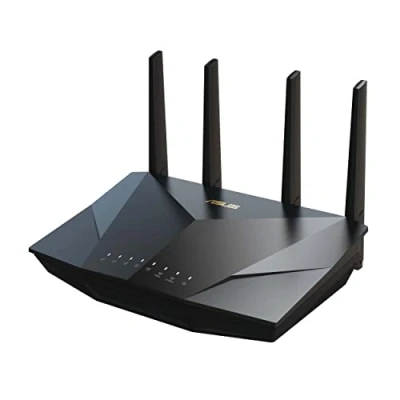 Image de ASUS RT AX5400 Routeur extensible WiFi 6 double bande (Compatible AiMesh, VPN intégré, sécurité AiProtection Pro à Vie par TrendMicro, contrôle parental)