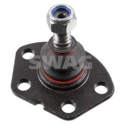 Image de SWAG 70 92 2267 Rotule de suspension Essieu avant gauche, inférieur, droit avec écrou autobloquant 17,3 pour bras oscillant transversal
