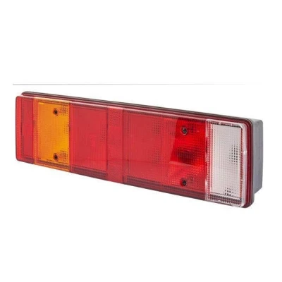 Image de HELLA 2VD 008 204 071 Feu arrière gauche P21W, R5W noir 12, 24 sans ampoules avec porte lampe SCANIA: 3 series