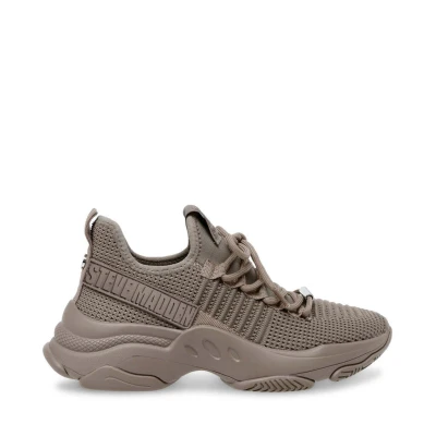Image de Steve Madden Baskets basses taupe, Femme, Taille: 38, Taupe Textile