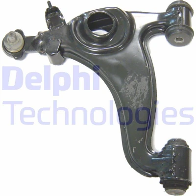 Image de DELPHI TC1108 bras de suspension avec rotule gauche, inférieur oscillant longitudinal Tôle d&#039;acier MERCEDES BENZ: 190