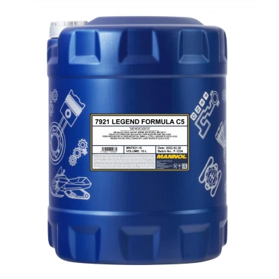 Image de Mannol Legend Formula C5 0W 20 10I Huile moteur MN7921 10 BMW: 1 5 portes, 3 Berline, Touring, VOLVO: V60 I, XC60 V40 3/5 portes