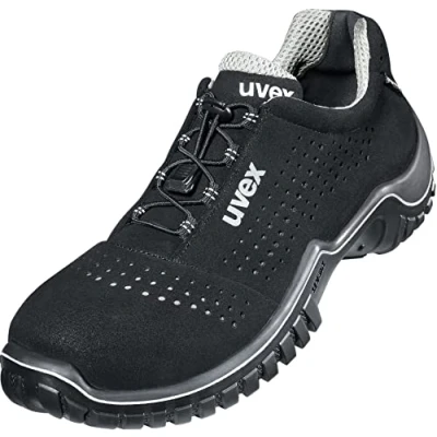 Image de Uvex Motion Style Chaussures de sécurité S1 SRC ESD Noir, Taille:42