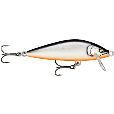 Image de Rapala Leurre de Pêche Countdown Elite Matériel avec Construction Balsa d&#039;Eau Douce Coulant Profondeur Nage 0,9m Taille 5,5cm/5g Fabriqué en Estonie Gilded Silver Shad