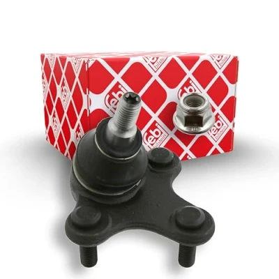 Image de FEBI BILSTEIN 26082 Rotule de suspension Essieu avant gauche, inférieur avec écrou autobloquant 19 pour bras oscillant transversal