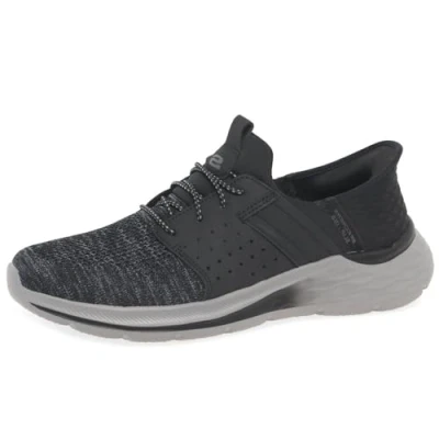 Image de Skechers Homme Garner Newick au Canada À Enfiler, Textile synthétique Noir, 40 EU