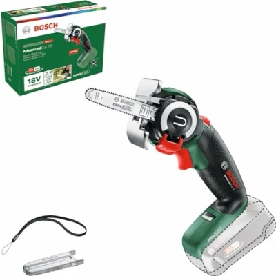 Image de Bosch Home and Garden Scie NanoBlade sans Fil AdvancedCut 18 (sans Batterie, Technologie NanoBlade, Système Volts, dans Boîte en Carton)