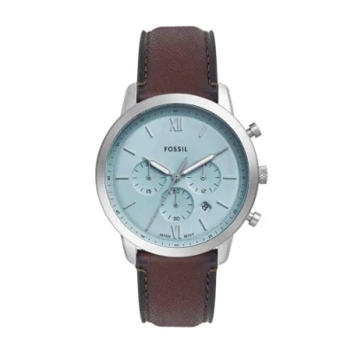 Image de Fossil Traditional Neutra Montre, Homme, Taille: One Size, Brown