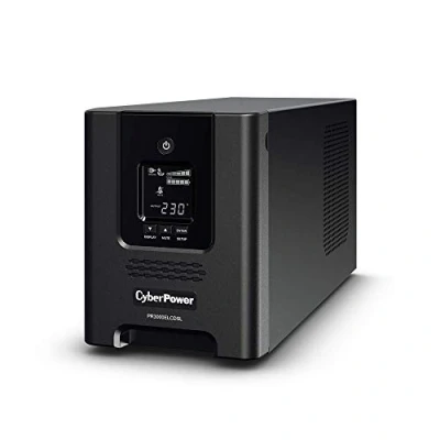 Image de Onduleur CyberPower Professional Tower Series PR3000ELCDSL CA 230 V 2700 W 3000 VA 9 Ah Noir