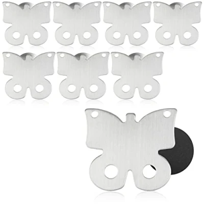 Image de com four® 8X Poids de Nappe en Acier Inoxydable Pince magnétique pour env. 60g