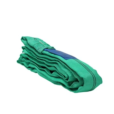 Image de Sangle ronde avec double gaine conforme à la norme DIN EN 1492 2 Charge maximale : 2000 kg Circonférence 4 m
