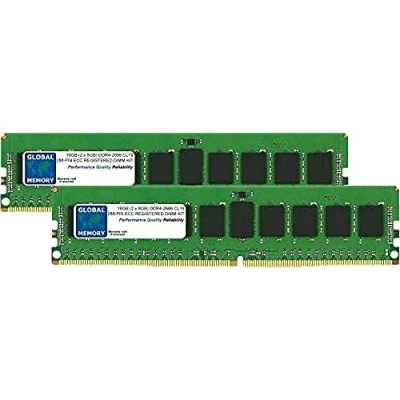 Image de 16Go (2 x 8Go) DDR4 2666MHz PC4 21300 288 PIN ECC ENREGISTRÉ DIMM (RDIMM) MÉMOIRE RAM KIT POUR APPLE IMAC PRO