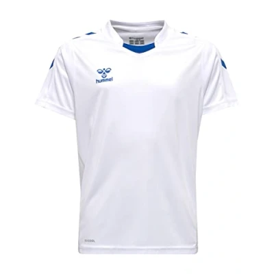 Image de Hummel CORE Tshirt de sport pour enfants, Taille: 6a, White true blue