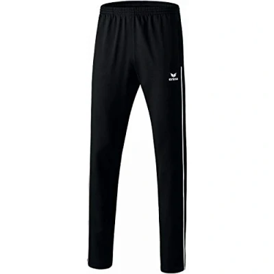 Image de Erima Shooter 2.0 Pantalon en Polyester Homme, Noir/Blanc, FR : S (Taille Fabricant S)