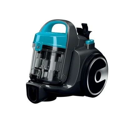Image de Bosch Electroménager Série 2, BGS05X240, aspirateur traîneau sans Sac Compact et léger, Rayon d&#039;action de 9 m, pour Tous Les Types sols, avec Accessoire spécial Poils, Turquoise