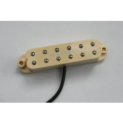 Image de Seymour Duncan SJBJ 1B C Humbucker format simple JB Junior Strat Micro pour Guitare Electrique Blanc