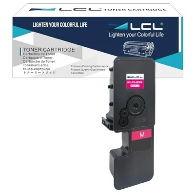Image de LCL TK 5230 TK5230 Magenta Cartouche de Toner Compatible pour Kyocera 5230M TK5230M Ecosys P5021 P5021cdn P5021cdw M5521 M5521cdn M5521cdw (1 Pack)
