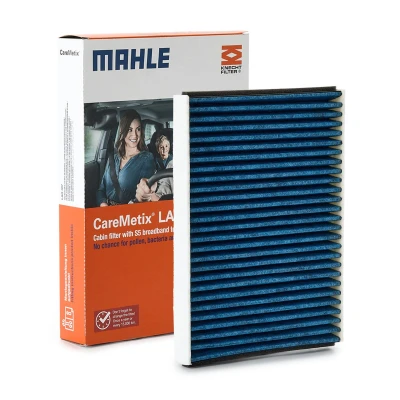 Image de MAHLE ORIGINAL LAO 387 Filtre d&#039;habitacle à charbon actif, aux propriétés anti allergènes, avec effet antibactérien 280,0 193 30,0 CareMetix