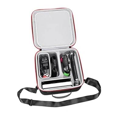 Image de RLSOCO Étui pour Nintendo Switch (Modèle OLED) &amp; Convient aux accessoires : Console, Dock, Adaptateur Secteur,Joy Cons, Joy Con Grip, Pro Controller,(Étui Uniquement)