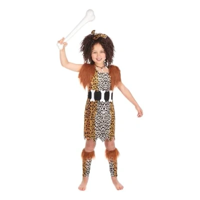 Image de Bristol Novelty Fille des cavernes + Perruque (Taille XL), CC740X, Multi Colour, x Large Halloween