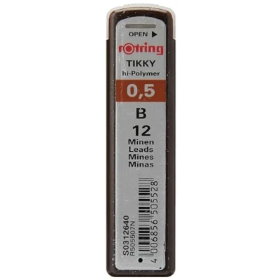 Image de mines de crayon rOtring 0,5 B