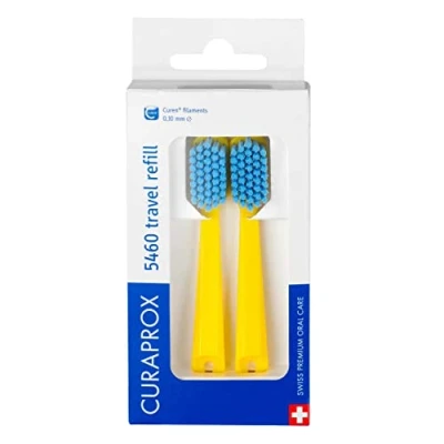 Image de Curaprox CS 5460 Refill FOR Travel SET Accessoires et soins dentaire, Taille: One Size, Yellow