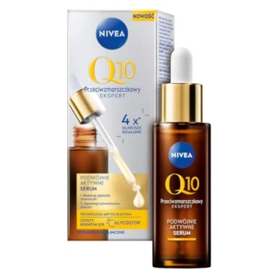 Image de Sérum visage double action Nivea Q10 Anti Rides Expert, 30 ml