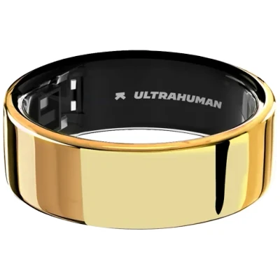 Image de ULTRAHUMAN Ring AIR Aucun abonnement à l&#039;application Smart Taille d&#039;abord avec kit de dimensionnement Moniteur Sommeil, entraînements, FC, HRV Batterie jusqu&#039;à 6 Jours (Taille 13)