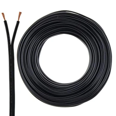 Image de Seki Câble de Haut Parleur 2 x 0,5 mm²  Noir  25 m  CCA Câble  Câble Audio  Box 311960