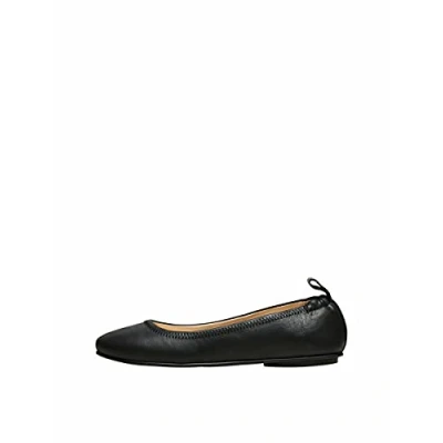 Image de SELECTED Femme Slfemma Ballerine en Cuir B, Noir, 38 EU