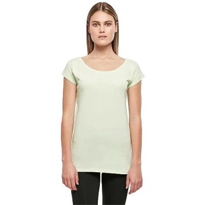 Image de Build Your Brand Femme À Col Large pour T Shirt, Menthe, XL EU