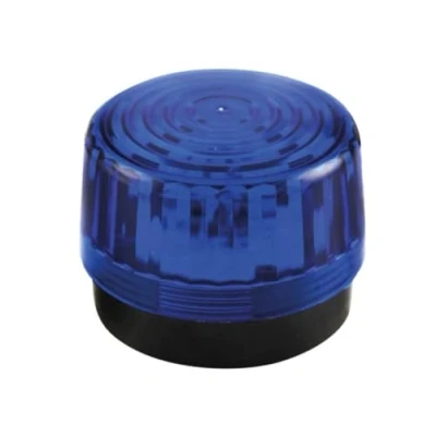 Image de Velleman Lumière clignotante LED bleue, pour usage intérieur, 12 VCC, 15 blanches, IP20, ABS/acrylique