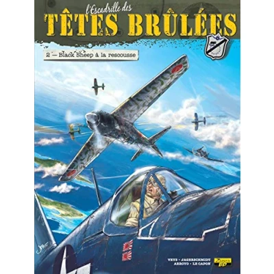 Image de L&#039;escadrille des têtes brûlées, tome 2 : Black sheep à la rescousse Livre d’occasion Correct