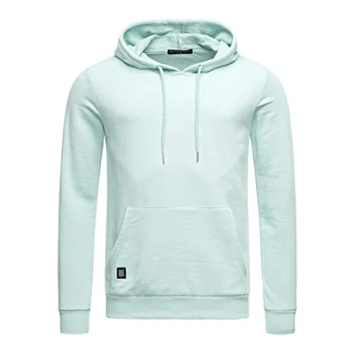 Image de RED BRIDGE Sweat à Capuche Sweatshirt avec Poche Frontale Pull de Base Large Gamme Couleurs Menthe M