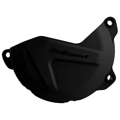 Image de POLISPORT 8455000001 Protecteur de carter d&#039;embrayage en polyamide résistant aux chocs compatible avec les motos Yamaha couleur noir