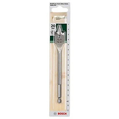 Image de Bosch Accessories 2609255337 Mèches plates Self Cut à pointe de centrage double ébaucheur Diamètre 20 mm Longueur 152